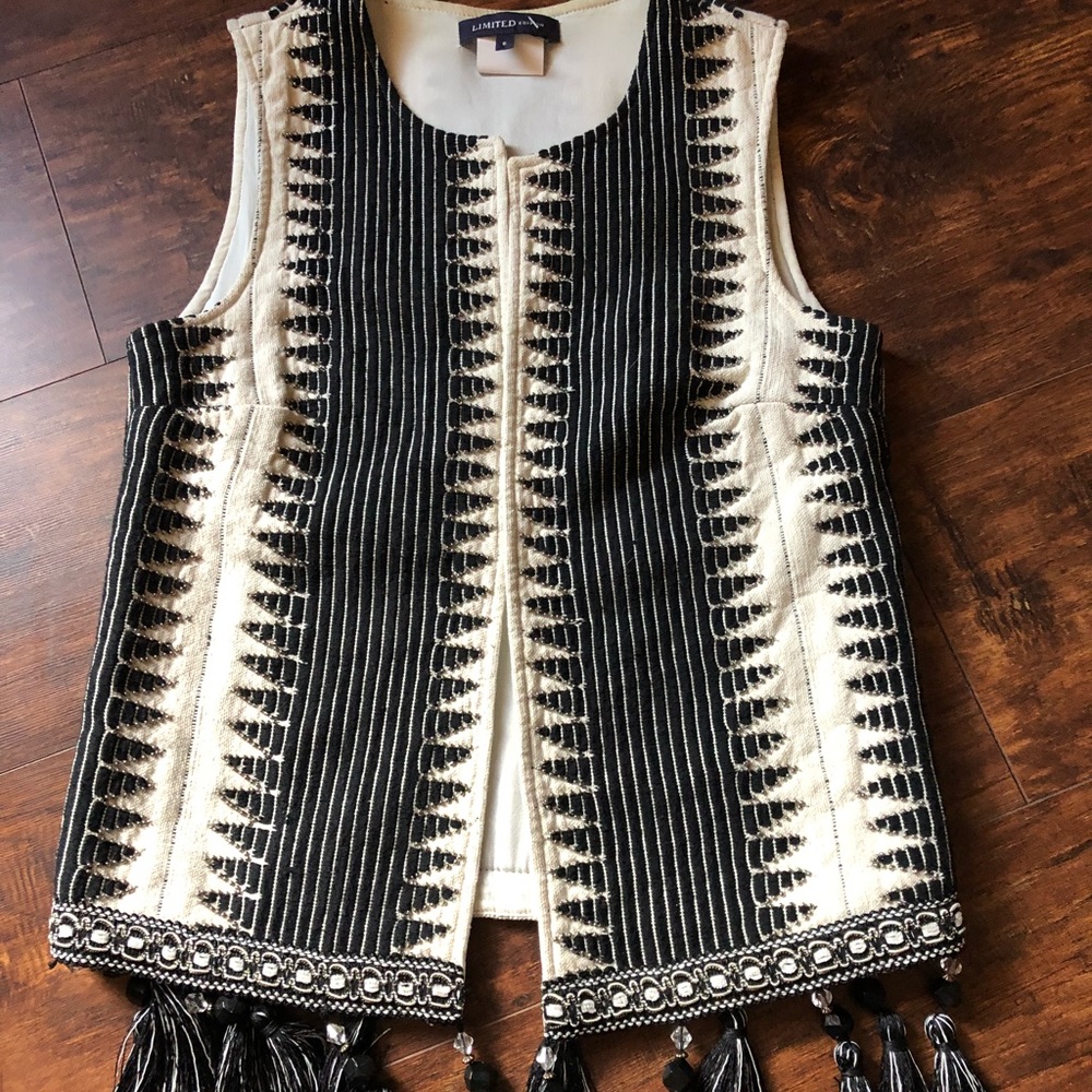 Marks and Spencer tassel vest